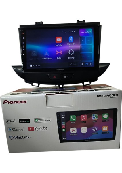 Opel Grandland X-Croosland x Pioneer 4-64 Tam Profesyonel Oem Multimedia