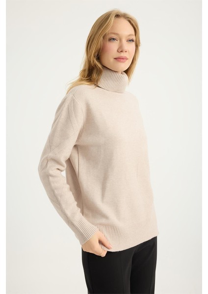 Balıkçı Yaka Simli Triko modelleri