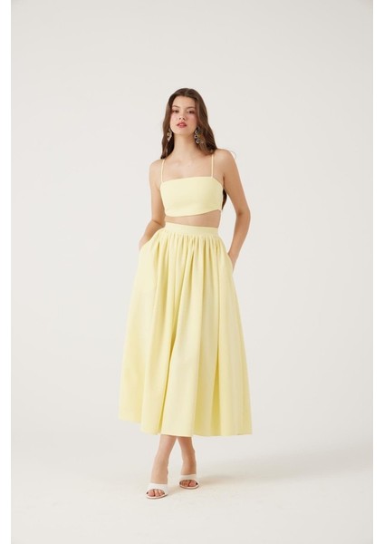 Yake Store Isabella Takım Sarı