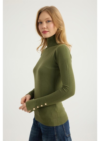 Balıkçı Yaka Perçinli Triko fiyatları