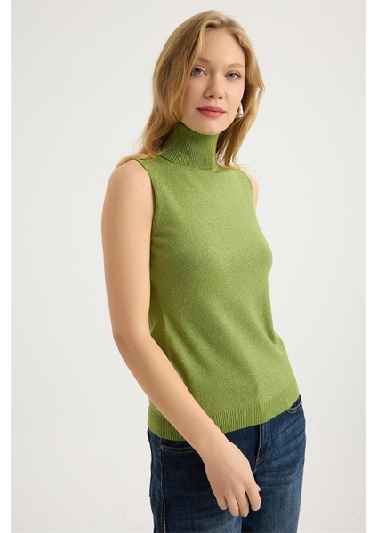 Simli Balıkçı Yaka Triko modelleri