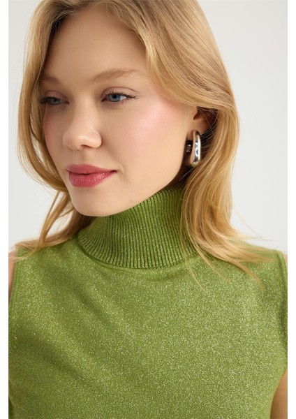 Simli Balıkçı Yaka Triko fırsatları