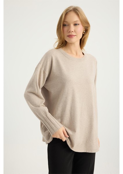 Yuvarlak Yaka Triko modelleri