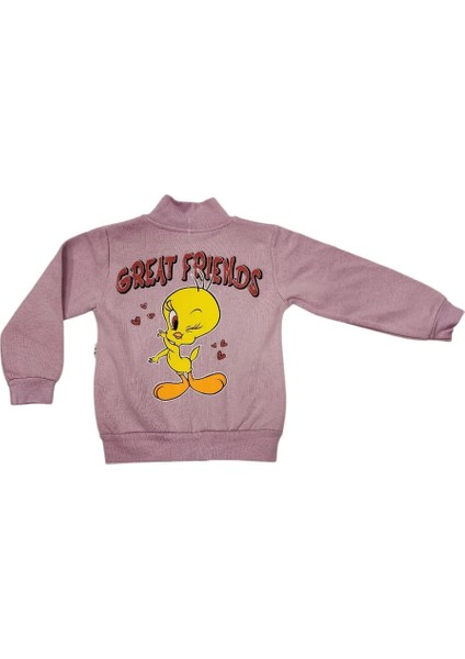 Kız Çocuk Tweety Kalın Hırkalı Takım fiyatları