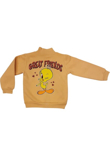 Kız Çocuk Tweety Kalın Hırkalı Takım fiyatları