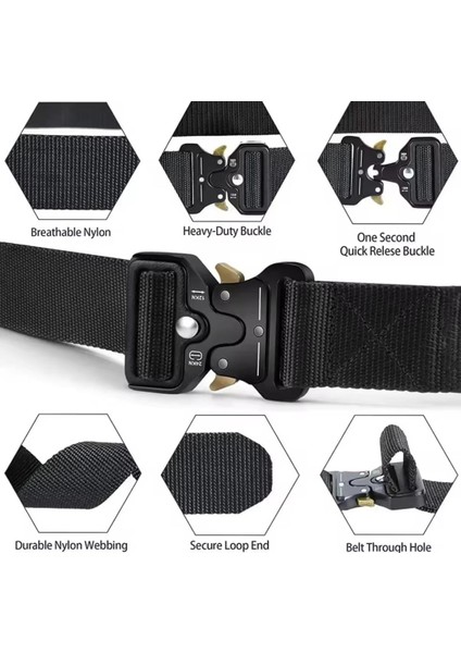 Taktik Kemer, Arma Kemeri, Erkekler Için Yardımcı Web Naylon Yenilikçi Iş Kemeri fırsatları