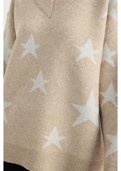 V Yaka Simli Triko fırsatları