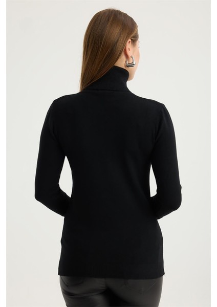 Balıkçı Yaka Perçinli Triko indirimleri