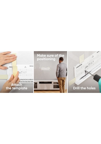 Fm2-B Sabit Tv Duvar Askı Aparatı | 32″-65″ Led/lcd/oled | Maks. 50 kg | Siyah