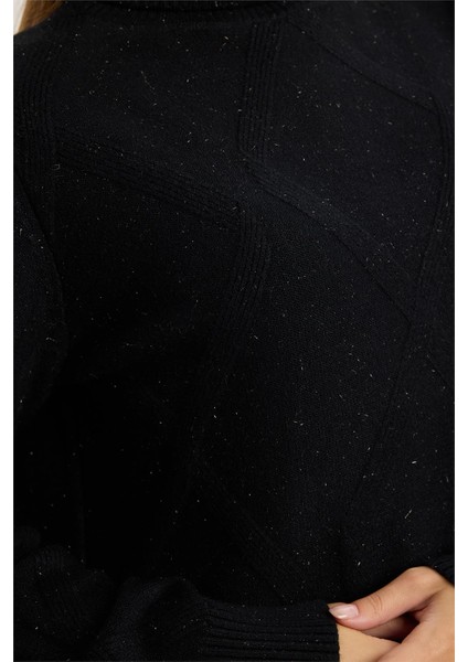 Balıkçı Yaka Simli Triko fırsatları