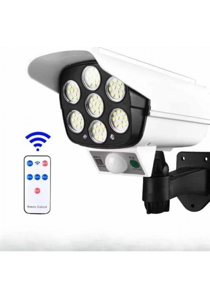 Kamera Görünümlü Solar Lamba