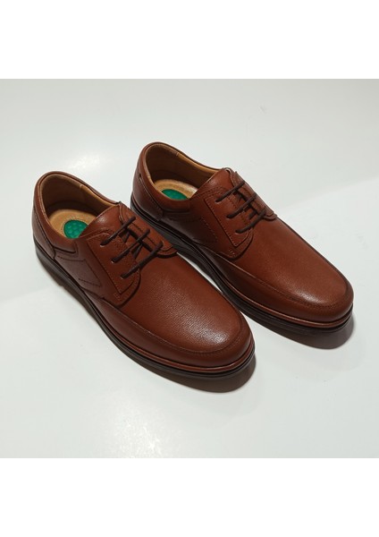 Comfort Erkek Hakiki Deri Ortopedik Ayakkabı Günlük Klasik Baba Ayakkabısı