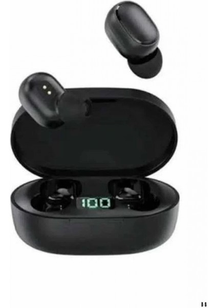 Kulaklık Dijital Göstergeli Bluetooth Bağlantılı Kablosuz Kulak Içi Mikrofonlu Dokunmatik Kontrol fırsatları