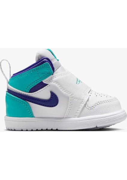 Sky Jordan 1 Td Leather Infant Sneaker Hakiki Deri Cırt Bantlı Çocuk Günlük Spor Ayakkabı Beyaz Yeşil fiyatları