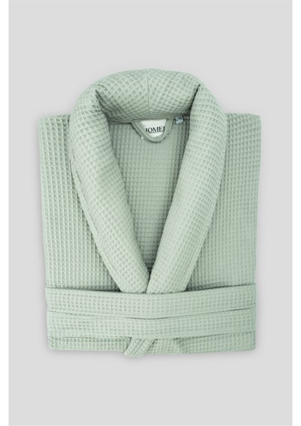 %100 Pamuk Unisex Waffle Pike Bornoz - Yüksek Su Emici & Yumuşak Şal Yaka Bornoz indirimleri