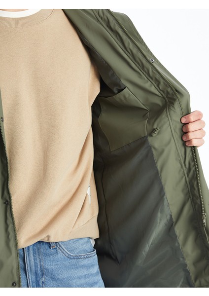 Yeni Sezon Standart Kalıp Kapüşonlu Erkek Mont fırsatları