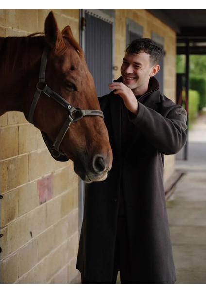 Lcw Vision Kahverengi Standart Kalıp Erkek Kaşe Kaban