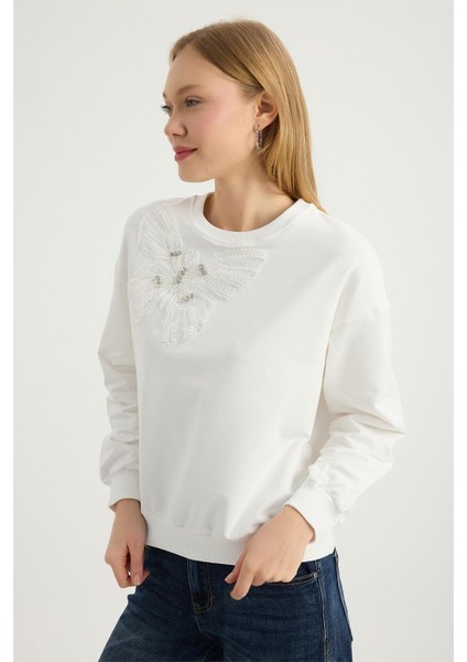 Payet Boncuklu Sweat fiyatları