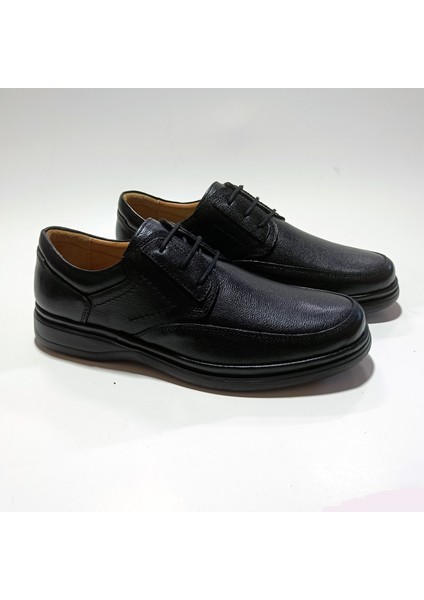 Comfort Erkek Hakiki Deri Ortopedik Ayakkabı Günlük Klasik Baba Ayakkabısı modelleri