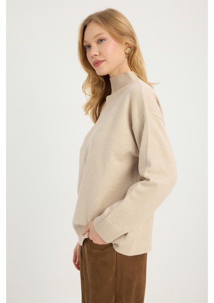 Yivli Dokuma Dik Yaka Triko fiyatları