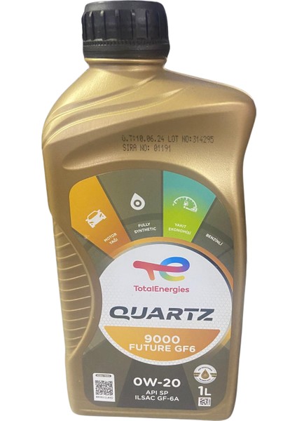 Quartz 9000 Future Gf6 0W20 1l (Orıgınal)