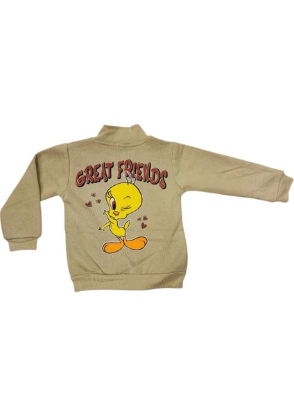 Kız Çocuk Tweety Kalın Hırkalı Takım fiyatları