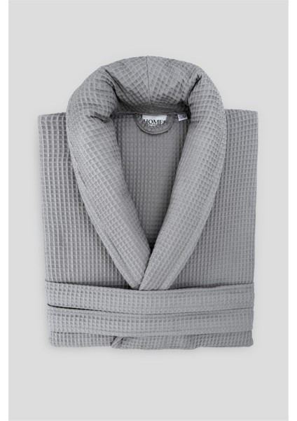 %100 Pamuk Unisex Waffle Pike Bornoz - Yüksek Su Emici & Yumuşak Şal Yaka Bornoz fırsatları