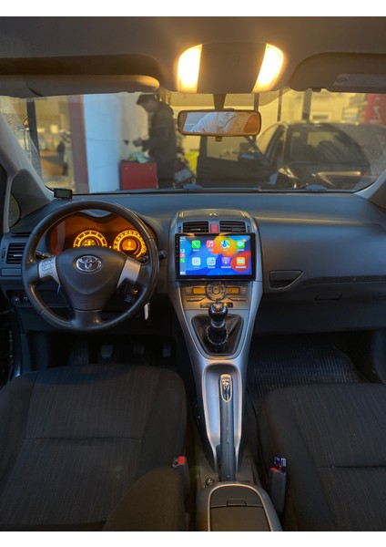 Toyota Aurıs 2006-12 9" Uyumlu Android Multimedia Gerçek 4/64 Kablosuz Carplay Geri Görüş Kameralı fırsatları