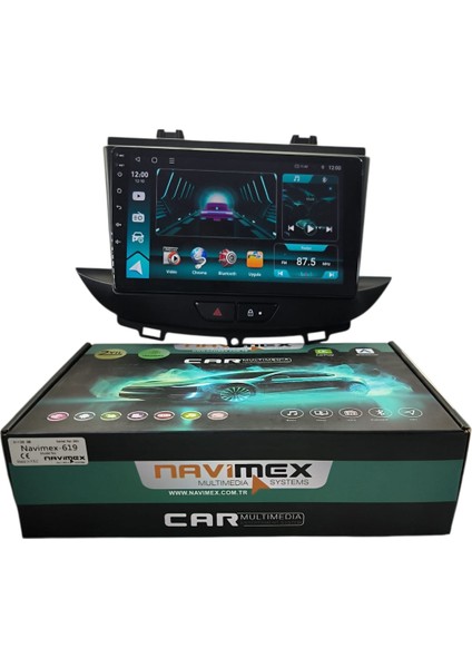 Opel Grandland X-Croosland x Navimex 6-128 (Fanlı) Profesyonel Oem Multimedia