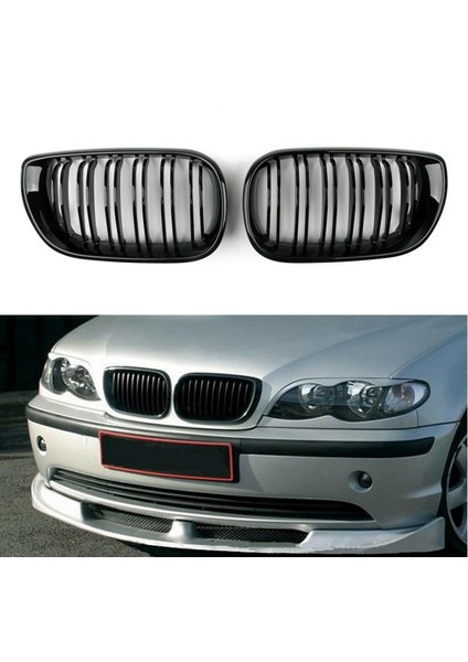 Bmw E46 Ön Panjur Izgara Piano Black 2002-2004 fırsatları