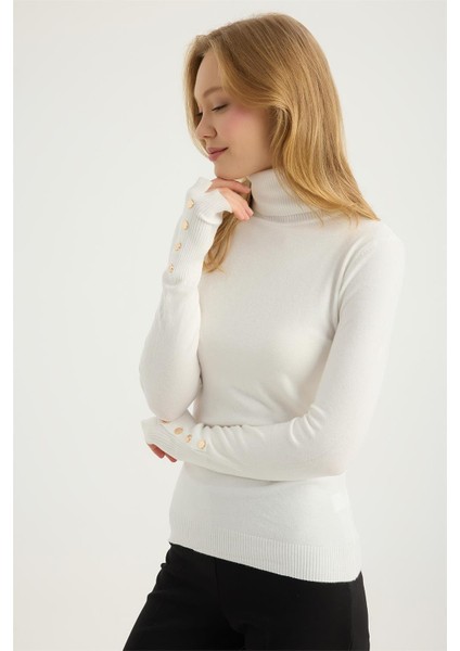 Balıkçı Yaka Perçinli Triko fiyatları