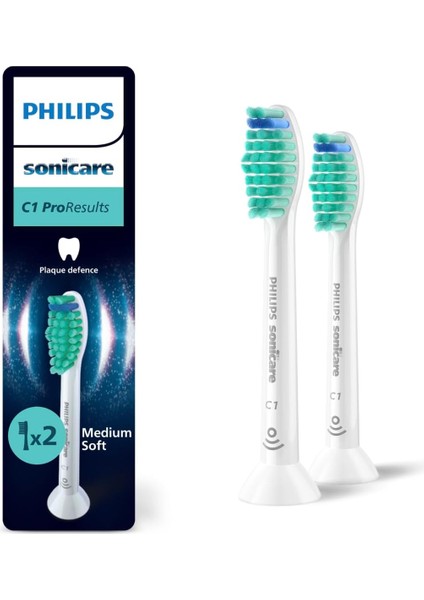 Sonicare Pro Result 2'li Yedek Başlık - HX6012/87