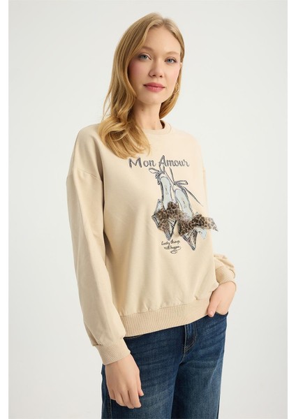 Taşlı Sweat modelleri