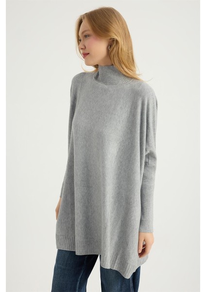 Dik Yaka Geniş Kesim Triko fiyatları