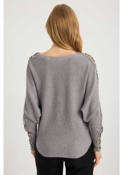 Amor Yazılı File Taşlı Triko indirimleri