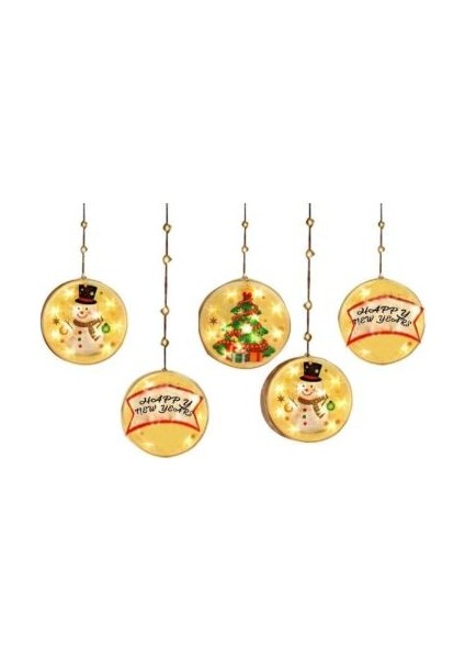 Kg-39 Yılbaşı Pano LED Işık Zinciri 3mt.