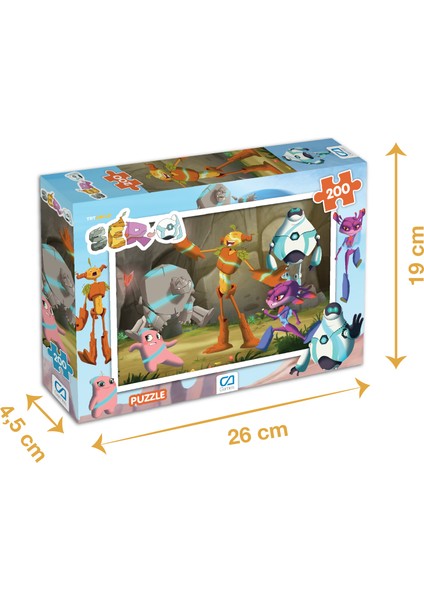 Ser-A - 200 Parçalı Puzzle