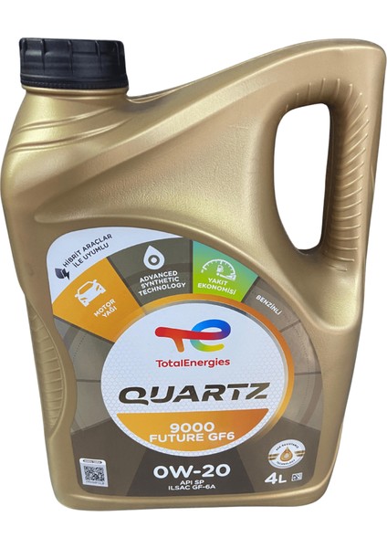 Quartz 9000 Future Gf6 0W20 4l (Orıgınal)