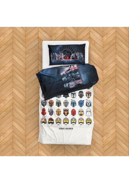 Star Wars Icons & Star Wars Last Supper Çift Taraflı Nevresim Takımı 160 cm x 220 cm modelleri