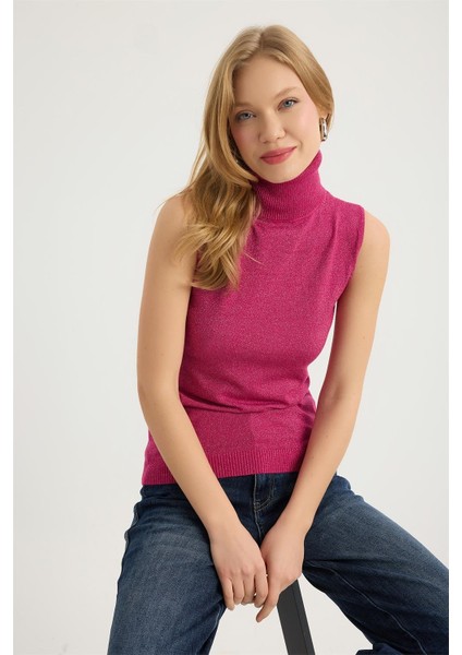 Simli Balıkçı Yaka Triko fırsatları