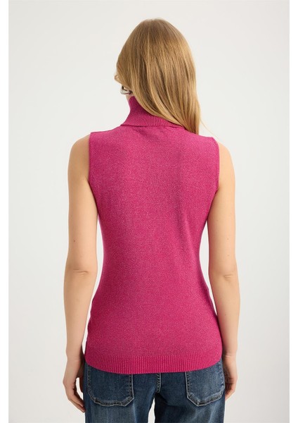 Simli Balıkçı Yaka Triko indirimleri