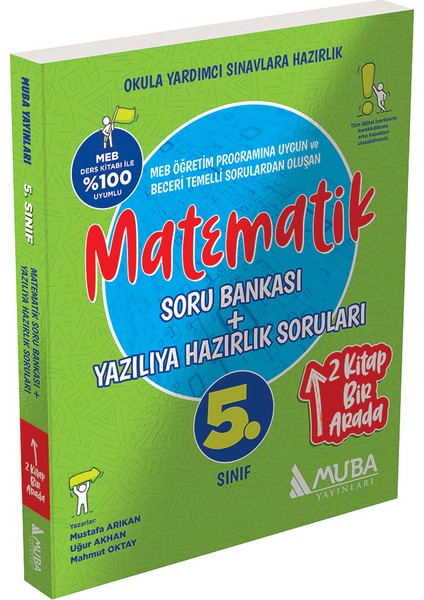 0516 - 5. Sınıf Matematik Soru Bankası + Yazılıya Hazırlık Sorula modelleri