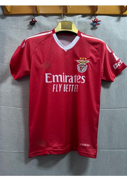 Yeni Sezon Benfica 2024/2025 Kerem Aktürkoğlu Forması Kırmızı fiyatları