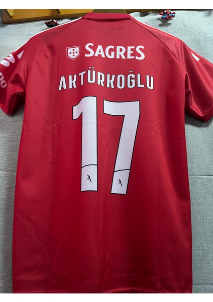 Yeni Sezon Benfica 2024/2025 Kerem Aktürkoğlu Forması Kırmızı fırsatları