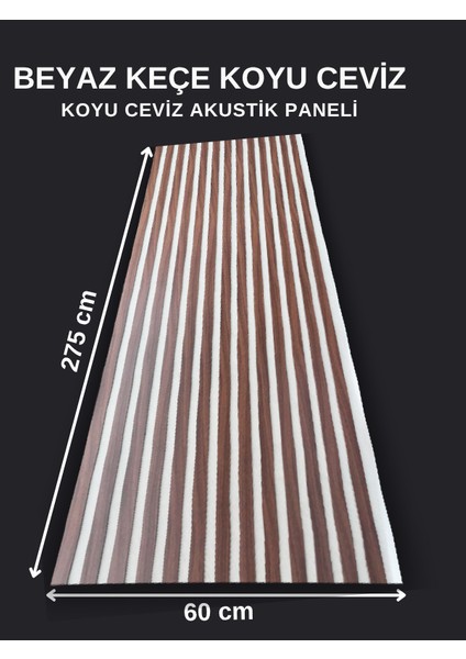 Mdf Akustik Duvar Paneli Beyaz Keçe fiyatları