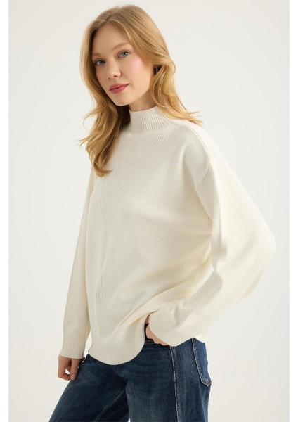 Yivli Dokuma Dik Yaka Triko fiyatları