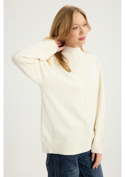 Yivli Dokuma Dik Yaka Triko modelleri