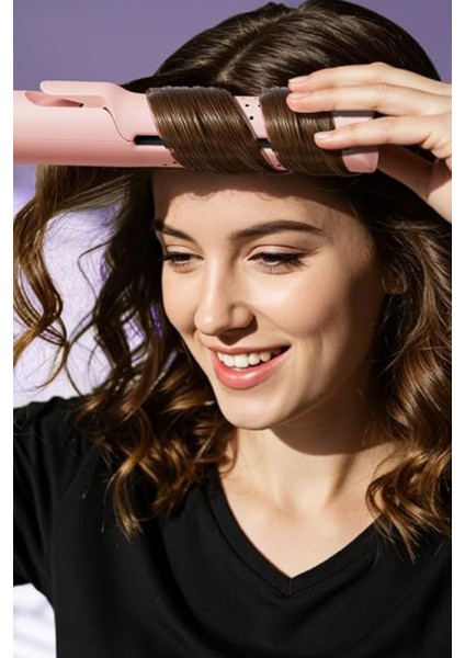 Saç Airstyler Bukle Makinesi, 360° Soğutma & 5 Isı Ayarı, Pembe fiyatları