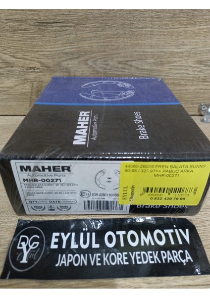 44060-2B026 Fren Balata Sunny 90-95 / 323 97=> Pabuç ARKAMHR-00271 fiyatları