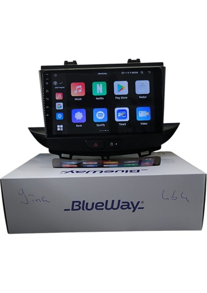 Opel Grandland X-Croosland x Blueway 4-64 Profesyonel Oem Multimedia modelleri